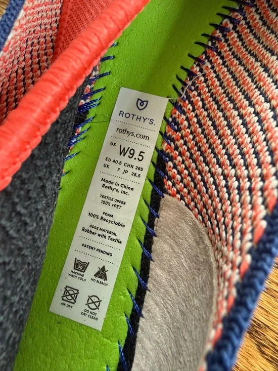 ROTHY’s The Point Flat, size 9.5 - Picture 6 of 6